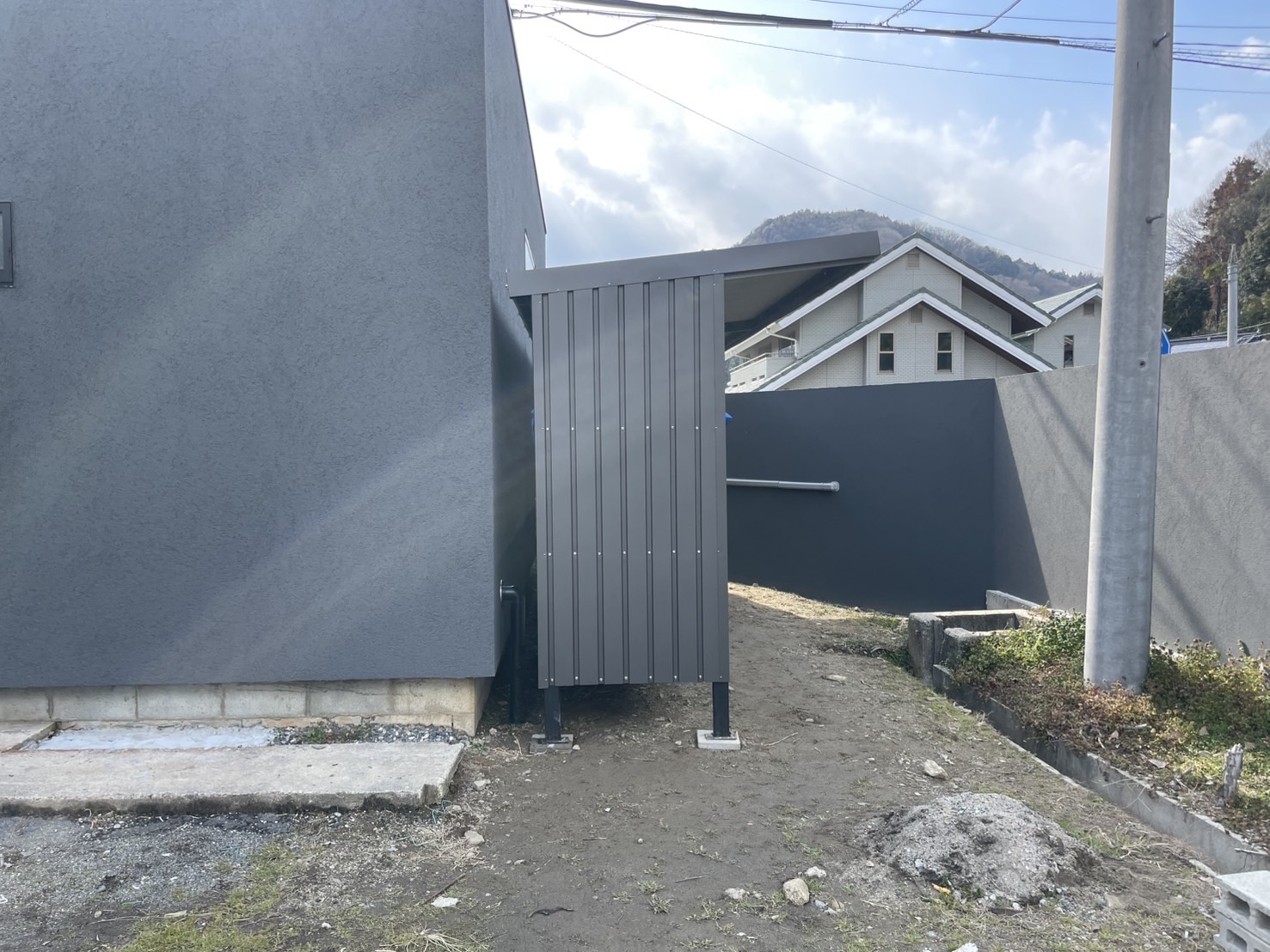 物置の屋根・壁