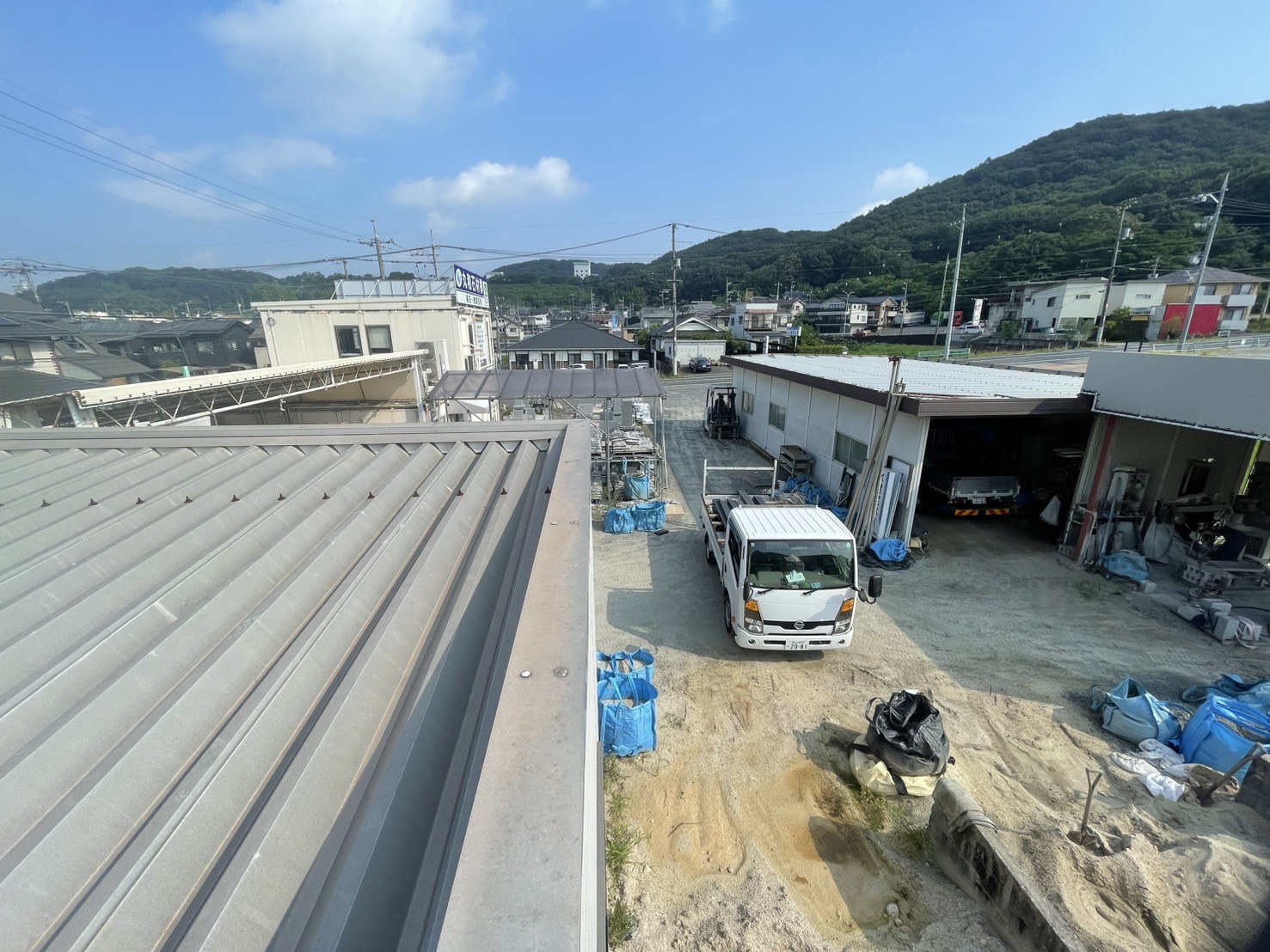 雨漏り笠木交換 勾配調整笠木新設